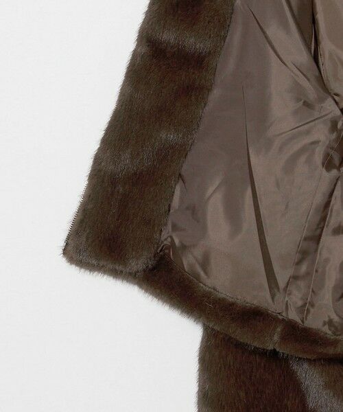 BEAUTY&YOUTH UNITED ARROWS / ビューティー&ユース ユナイテッドアローズ その他アウター | 【別注】＜She is-.＞フェイクファー ジャケット | 詳細5