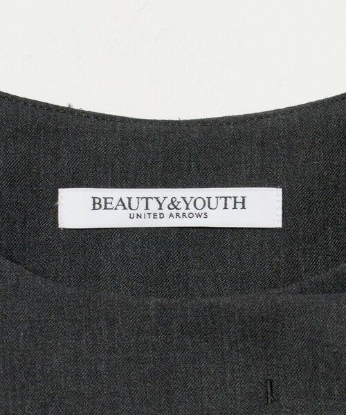 BEAUTY&YOUTH UNITED ARROWS / ビューティー&ユース ユナイテッドアローズ ミニ丈・ひざ丈ワンピース | ベルト 2WAY ワンピース 防シワ | 詳細10