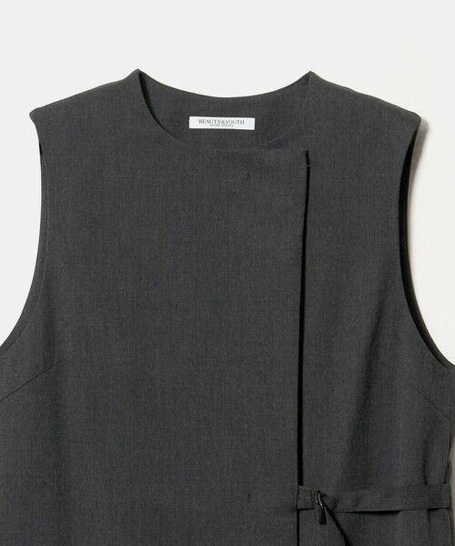 BEAUTY&YOUTH UNITED ARROWS / ビューティー&ユース ユナイテッドアローズ ミニ丈・ひざ丈ワンピース | ベルト 2WAY ワンピース 防シワ | 詳細2