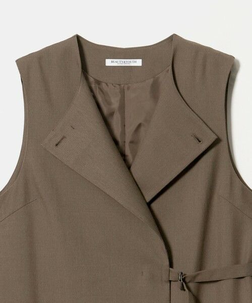 BEAUTY&YOUTH UNITED ARROWS / ビューティー&ユース ユナイテッドアローズ ミニ丈・ひざ丈ワンピース | ベルト 2WAY ワンピース 防シワ | 詳細15