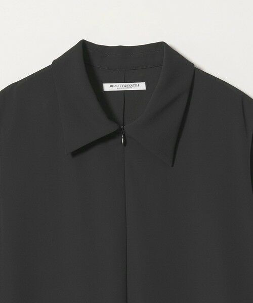 BEAUTY&YOUTH UNITED ARROWS / ビューティー&ユース ユナイテッドアローズ ロング・マキシ丈ワンピース | 【WEB限定 Wardrobe DAILY MINIMAL】ダブルクロス スキッパーワンピース ウォッシャブル | 詳細7
