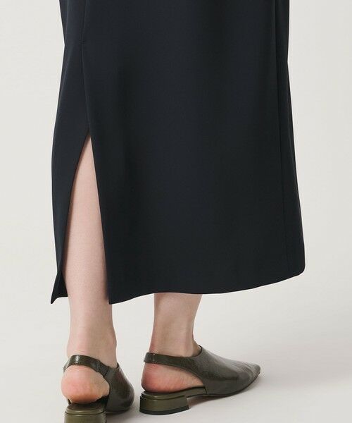 BEAUTY&YOUTH UNITED ARROWS / ビューティー&ユース ユナイテッドアローズ ロング・マキシ丈ワンピース | 【WEB限定 Wardrobe DAILY MINIMAL】ダブルクロス スキッパーワンピース ウォッシャブル | 詳細20