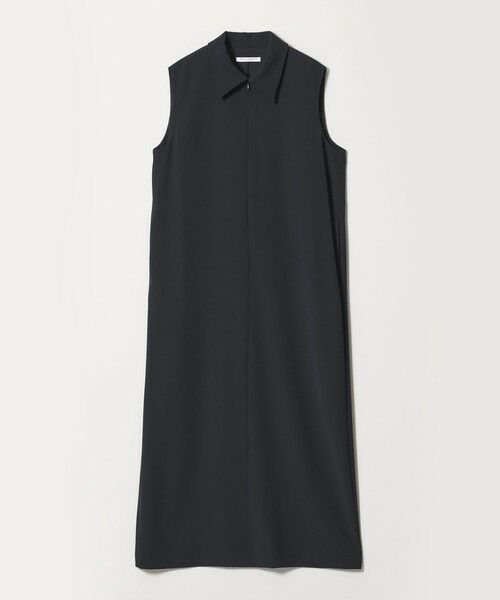 BEAUTY&YOUTH UNITED ARROWS / ビューティー&ユース ユナイテッドアローズ ロング・マキシ丈ワンピース | 【WEB限定 Wardrobe DAILY MINIMAL】ダブルクロス スキッパーワンピース ウォッシャブル | 詳細21