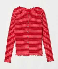 BEAUTY&YOUTH UNITED ARROWS / ビューティー&ユース ユナイテッドアローズ カーディガン・ボレロ | コットン タックリブ ボーダー＆ソリッド カーディガン