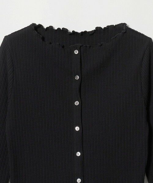 BEAUTY&YOUTH UNITED ARROWS / ビューティー&ユース ユナイテッドアローズ カーディガン・ボレロ | コットン タックリブ ボーダー＆ソリッド カーディガン | 詳細7