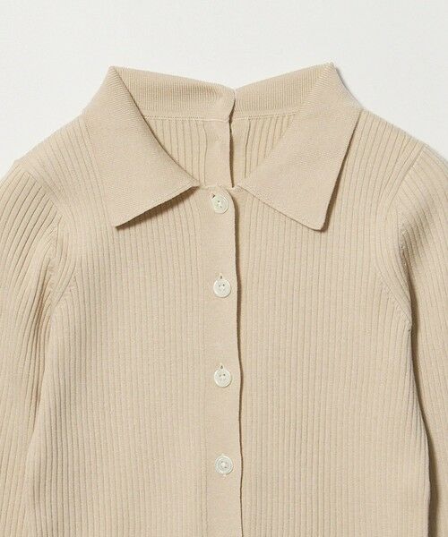 BEAUTY&YOUTH UNITED ARROWS / ビューティー&ユース ユナイテッドアローズ カーディガン・ボレロ | ポリエステルブレンド ２WAY シャツカーディガン ウォッシャブル | 詳細1