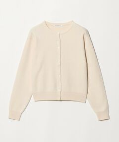 BEAUTY&YOUTH UNITED ARROWS / ビューティー&ユース ユナイテッドアローズ カーディガン・ボレロ | コットンウール スムース クルーネック カーディガン ウォッシャブル