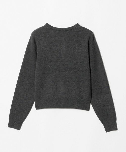 BEAUTY&YOUTH UNITED ARROWS / ビューティー&ユース ユナイテッドアローズ カーディガン・ボレロ | コットンウール スムース クルーネック カーディガン ウォッシャブル | 詳細3