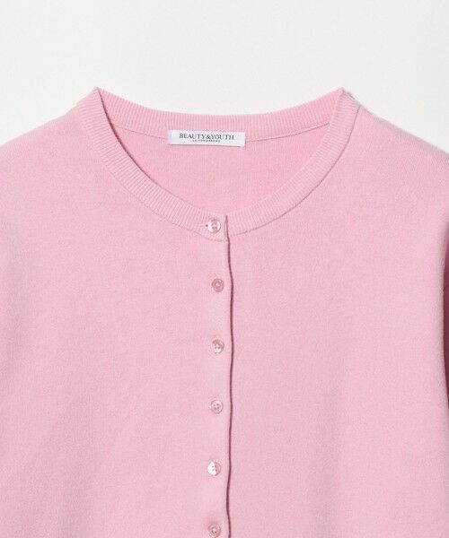BEAUTY&YOUTH UNITED ARROWS / ビューティー&ユース ユナイテッドアローズ カーディガン・ボレロ | コットンウール スムース クルーネック カーディガン ウォッシャブル | 詳細11