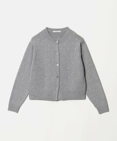 BEAUTY&YOUTH UNITED ARROWS / ビューティー&ユース ユナイテッドアローズ カーディガン・ボレロ | メタルパーツ クルーネック カーディガン ウォッシャブル