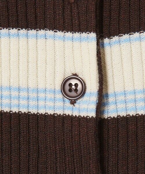 BEAUTY&YOUTH UNITED ARROWS / ビューティー&ユース ユナイテッドアローズ カーディガン・ボレロ | 【WEB限定 Wardrobe DAILY MINIMAL】ボーダー ペプラムニットカーディガン | 詳細26