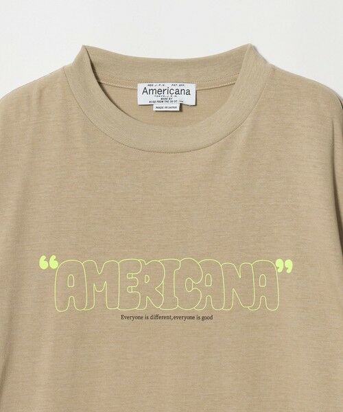 BEAUTY&YOUTH UNITED ARROWS / ビューティー&ユース ユナイテッドアローズ Tシャツ | ＜Americana＞プリント チュニックTシャツ | 詳細2