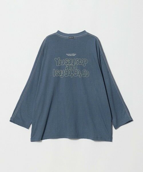BEAUTY&YOUTH UNITED ARROWS / ビューティー&ユース ユナイテッドアローズ Tシャツ | ＜Americana＞プリント チュニックTシャツ | 詳細4