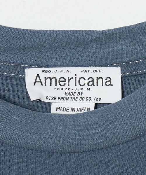 BEAUTY&YOUTH UNITED ARROWS / ビューティー&ユース ユナイテッドアローズ Tシャツ | ＜Americana＞プリント チュニックTシャツ | 詳細12
