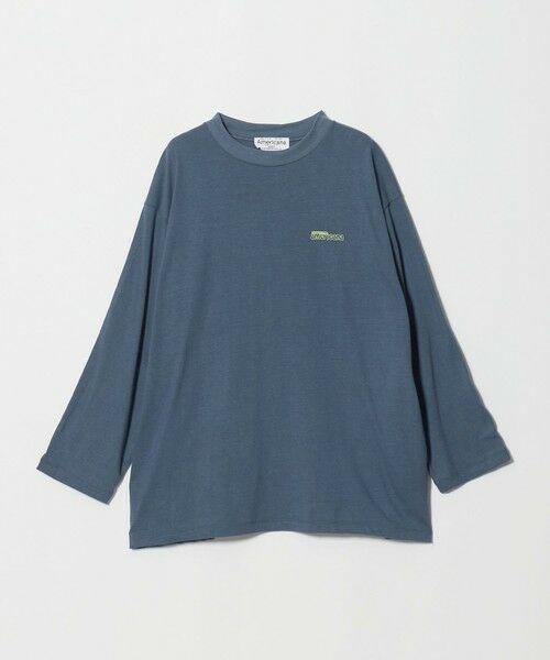 BEAUTY&YOUTH UNITED ARROWS / ビューティー&ユース ユナイテッドアローズ Tシャツ | ＜Americana＞プリント チュニックTシャツ（ROYAL）
