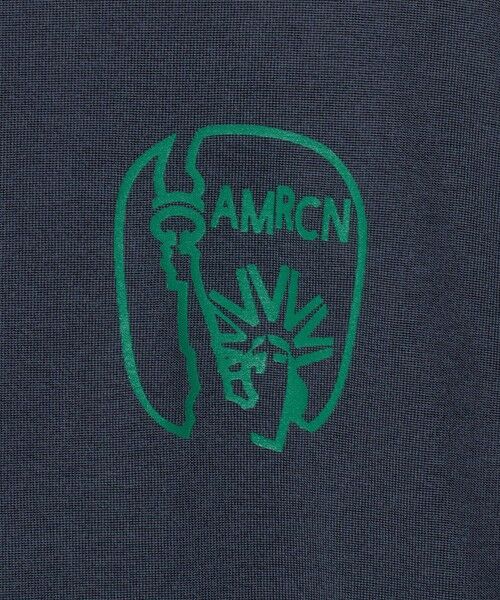 BEAUTY&YOUTH UNITED ARROWS / ビューティー&ユース ユナイテッドアローズ Tシャツ | ＜Americana＞ロゴ リンガーTシャツ | 詳細4