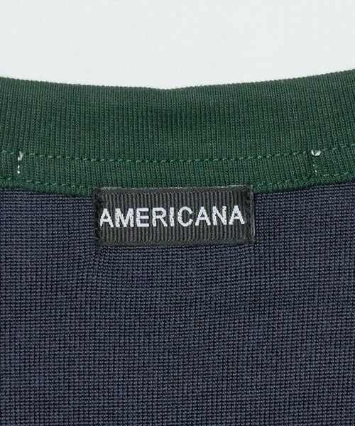 BEAUTY&YOUTH UNITED ARROWS / ビューティー&ユース ユナイテッドアローズ Tシャツ | ＜Americana＞ロゴ リンガーTシャツ | 詳細5
