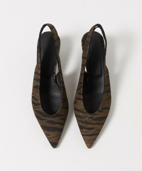BEAUTY&YOUTH UNITED ARROWS / ビューティー&ユース ユナイテッドアローズ サンダル | ＜CORSO ROMA 9＞ゼブラ ポインテッド バックストラップ ミュール | 詳細2