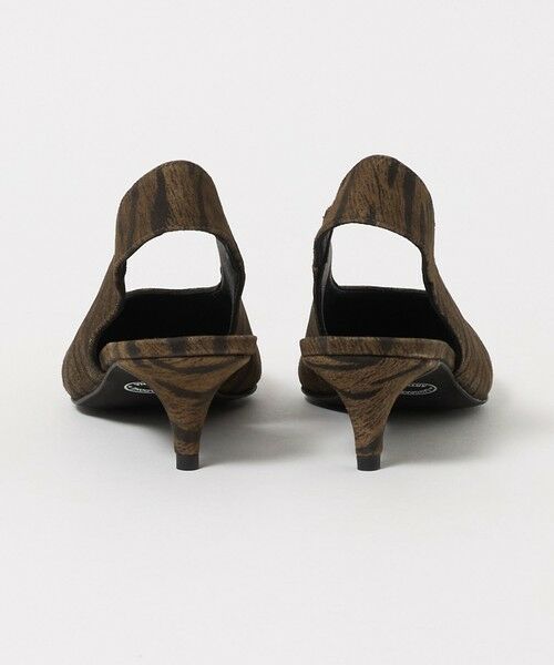 BEAUTY&YOUTH UNITED ARROWS / ビューティー&ユース ユナイテッドアローズ サンダル | ＜CORSO ROMA 9＞ゼブラ ポインテッド バックストラップ ミュール | 詳細4