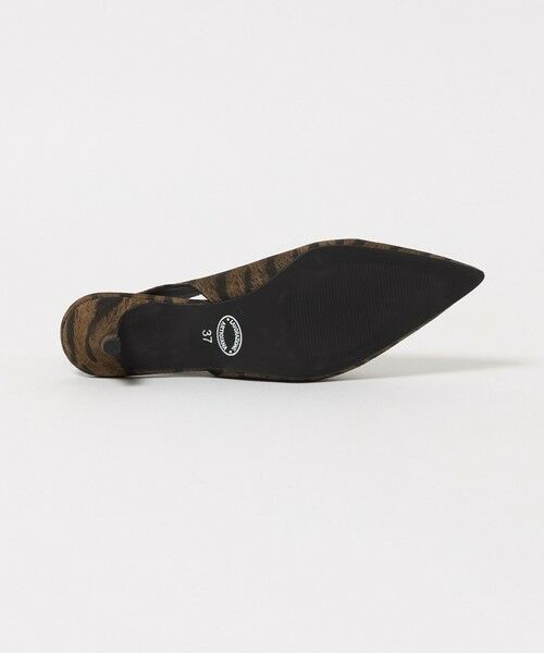 BEAUTY&YOUTH UNITED ARROWS / ビューティー&ユース ユナイテッドアローズ サンダル | ＜CORSO ROMA 9＞ゼブラ ポインテッド バックストラップ ミュール | 詳細5