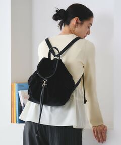 BEAUTY&YOUTH UNITED ARROWS / ビューティー&ユース ユナイテッドアローズ リュック・バックパック | ベルベット ミニ リュック