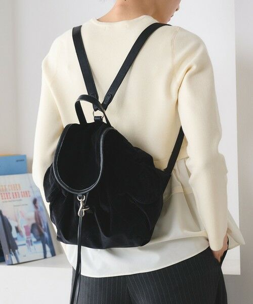 BEAUTY&YOUTH UNITED ARROWS / ビューティー&ユース ユナイテッドアローズ リュック・バックパック | ベルベット ミニ リュック | 詳細1