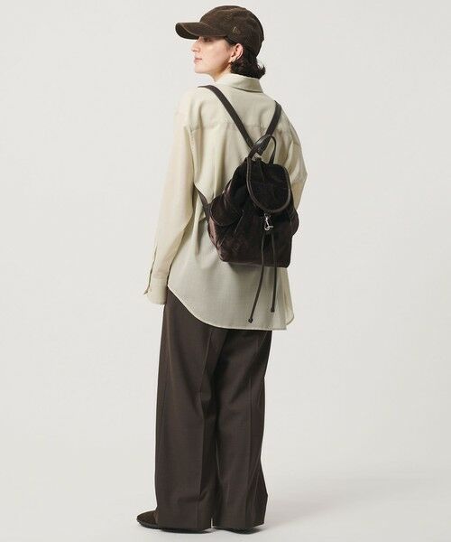 BEAUTY&YOUTH UNITED ARROWS / ビューティー&ユース ユナイテッドアローズ リュック・バックパック | ベルベット ミニ リュック | 詳細9