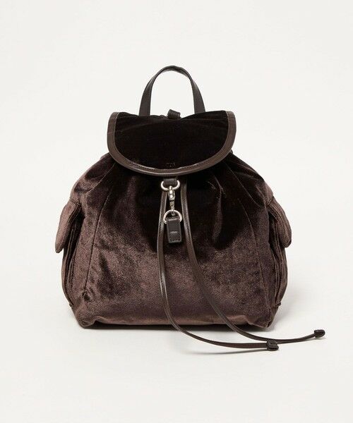 BEAUTY&YOUTH UNITED ARROWS / ビューティー&ユース ユナイテッドアローズ リュック・バックパック | ベルベット ミニ リュック | 詳細11