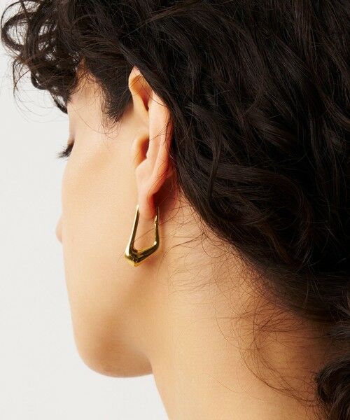BEAUTY&YOUTH UNITED ARROWS / ビューティー&ユース ユナイテッドアローズ ピアス・イヤリング | ＜SOAC＞Pond プレート ピアス | 詳細1