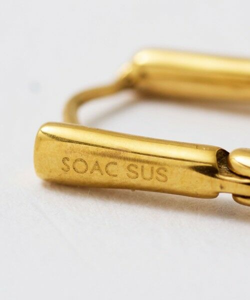 BEAUTY&YOUTH UNITED ARROWS / ビューティー&ユース ユナイテッドアローズ ピアス・イヤリング | ＜SOAC＞Pond プレート ピアス | 詳細6