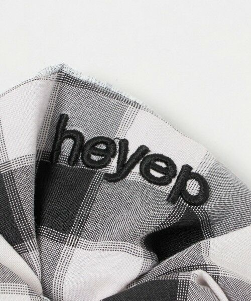 BEAUTY&YOUTH UNITED ARROWS / ビューティー&ユース ユナイテッドアローズ ヘアゴム・シュシュ | ＜heyep＞ デュアルチェック シュシュ | 詳細2