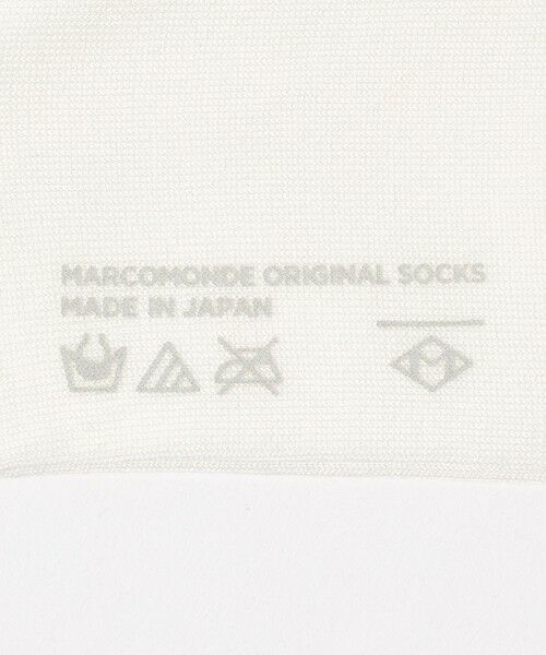 BEAUTY&YOUTH UNITED ARROWS / ビューティー&ユース ユナイテッドアローズ ソックス | ＜MARCOMONDE＞コットン ソフト ルーズソックス | 詳細3