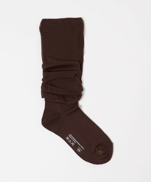BEAUTY&YOUTH UNITED ARROWS / ビューティー&ユース ユナイテッドアローズ ソックス | ＜MARCOMONDE＞コットン ソフト ルーズソックス（DK.BROWN）