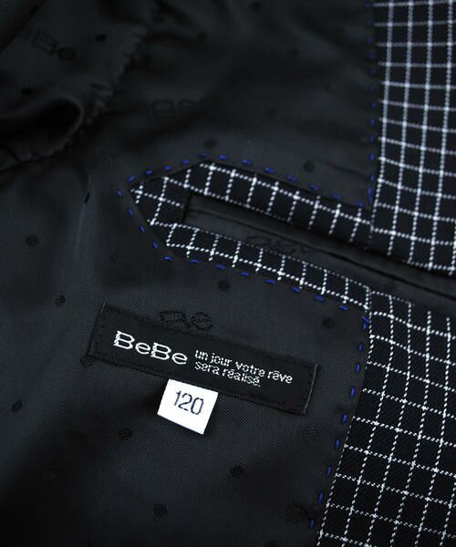 BeBe / べべ テーラードジャケット | キャラメルウィンドウペンテーラードジャケット | 詳細5