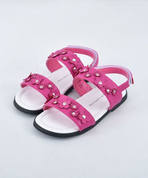 セール 花モチーフサンダル サンダル Bebe べべ ファッション通販 タカシマヤファッションスクエア