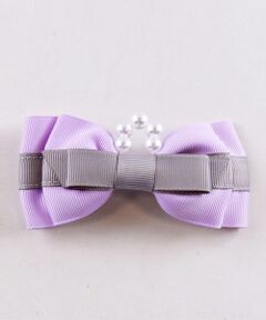 BeBe / べべ アクセサリー | グログランリボン パール フラワー コサージュ