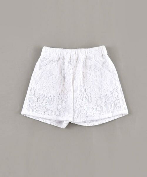 セール 花柄 レース ショート パンツ 90cm 150cm ショート ハーフ 半端丈パンツ Bebe べべ ファッション通販 タカシマヤファッションスクエア