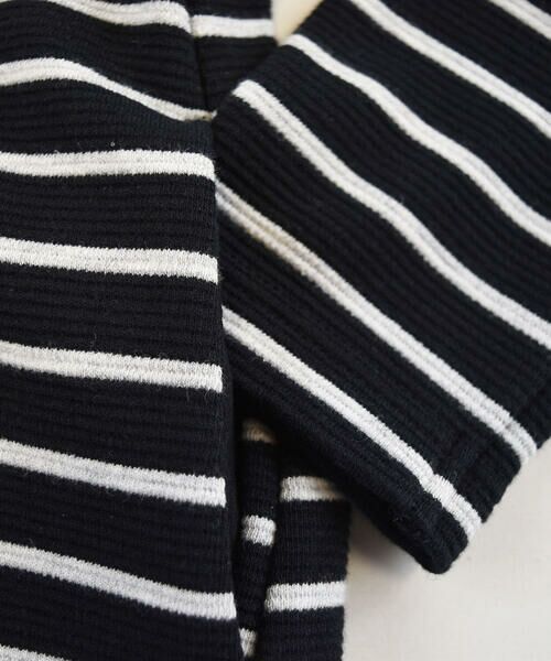 セール ボーダー リボン 付き リップル 長袖 ワンピース 80cm 150cm ワンピース Bebe べべ ファッション通販 タカシマヤファッションスクエア