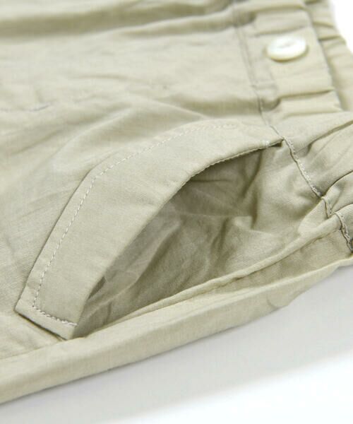BeBe / べべ パンツ | ボイル ポケット 付き ひざ丈 パンツ（80～100cm） | 詳細3
