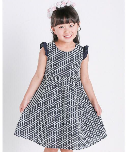 セール ローン レース 肩 フリル ワンピース 90 140cm ワンピース Bebe べべ ファッション通販 タカシマヤファッションスクエア