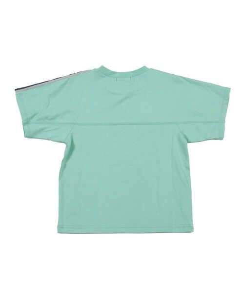 BeBe / べべ Tシャツ | ラインプリント 入り 切り替え 発泡 プリント BIG シルエット Tシャツ（90〜150cm） | 詳細5