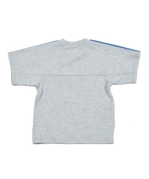 BeBe / べべ Tシャツ | ラインプリント 入り 切り替え 発泡 プリント BIG シルエット Tシャツ（90〜150cm） | 詳細13