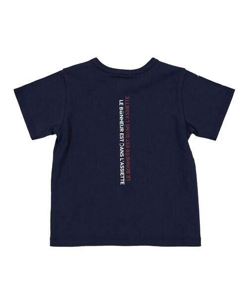 BeBe / べべ Tシャツ | 【リユース 天竺】 フード モチーフ ロゴ プリント Tシャツ（80〜150cm） | 詳細12