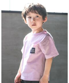 【 TioTio 】 バック ロゴ BIG Tシャツ 抗菌 消臭 加工 （90〜140cm）