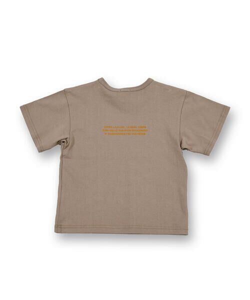 BeBe / べべ Tシャツ | 【 TioTio 】 バック ロゴ BIG Tシャツ 抗菌 消臭 加工 （90〜140cm） | 詳細6