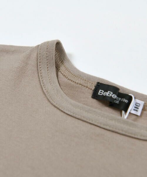BeBe / べべ Tシャツ | 【 TioTio 】 バック ロゴ BIG Tシャツ 抗菌 消臭 加工 （90〜140cm） | 詳細7