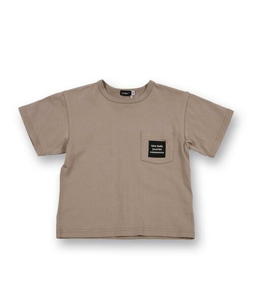 BeBe / べべ Tシャツ | 【 TioTio 】 バック ロゴ BIG Tシャツ 抗菌 消臭 加工 （90〜140cm） | 詳細5