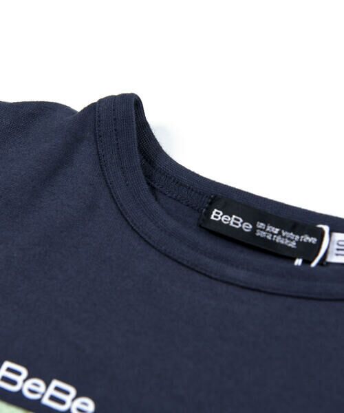 BeBe / べべ Tシャツ | バック フォト プリント レギュラー Tシャツ（80〜150cm） | 詳細7