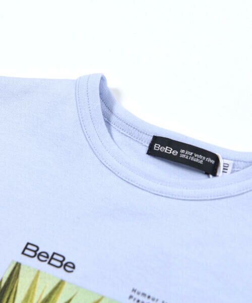 BeBe / べべ Tシャツ | バック フォト プリント レギュラー Tシャツ（80〜150cm） | 詳細18