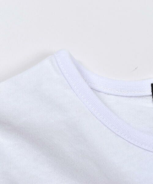 BeBe / べべ Tシャツ | フラワー プリント 切り替え 半袖 チュニック Tシャツ （90〜140cm） | 詳細7